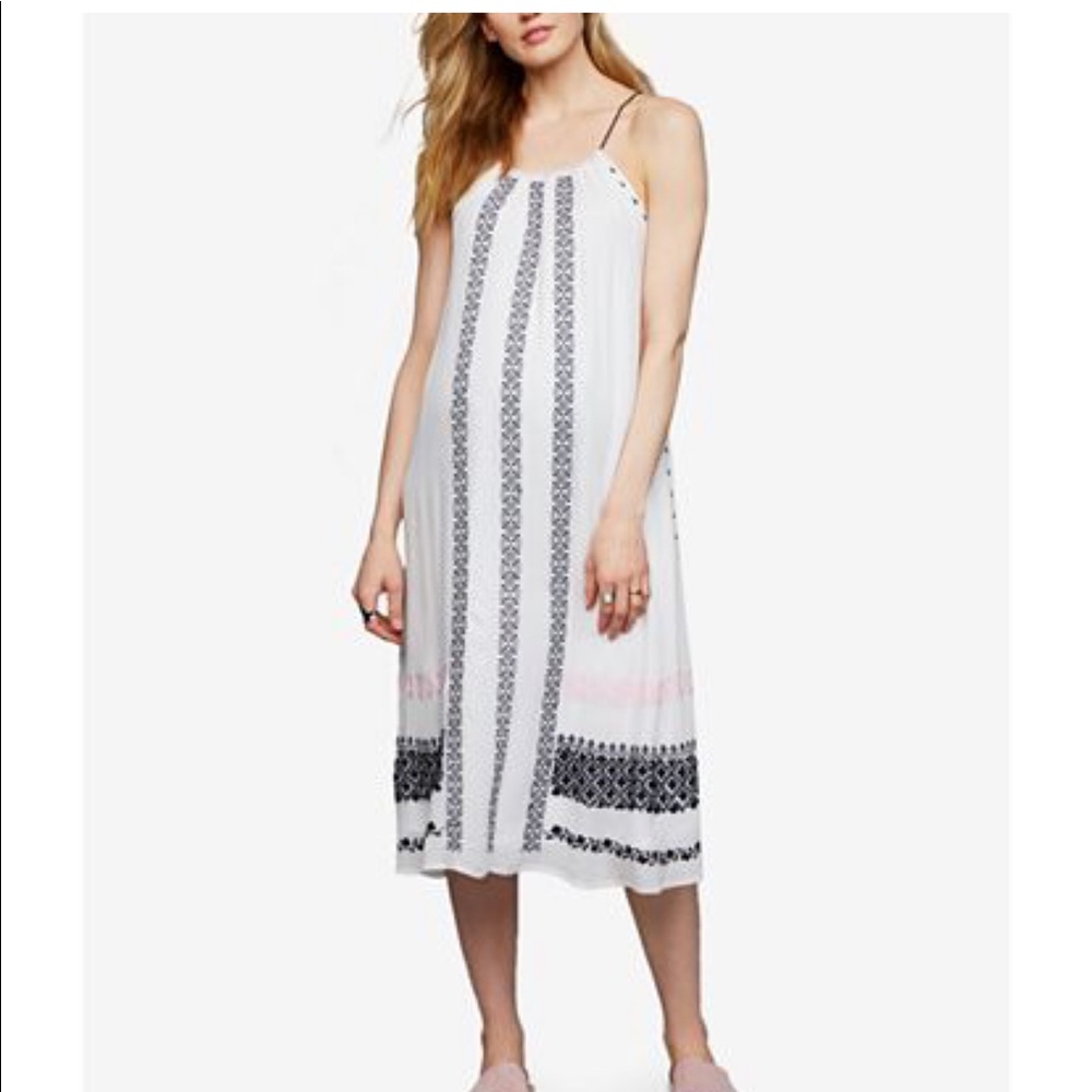 maternity striped midi dress!